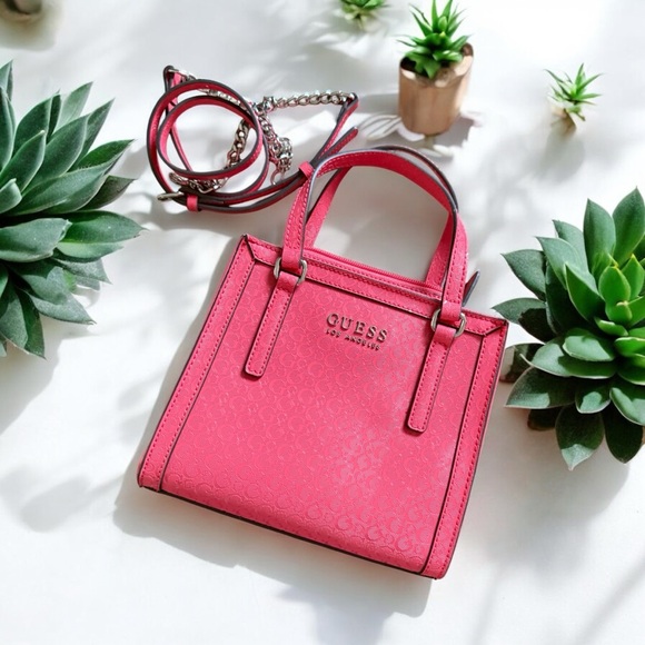 Guess Pink Handbag - Picture 1 of 5